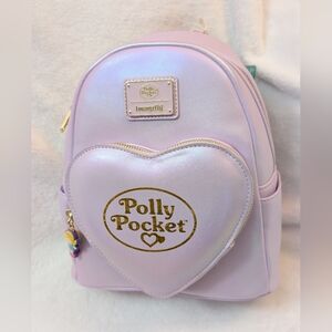 Loungefly Polly Pocket Backpack nwt Iridescent